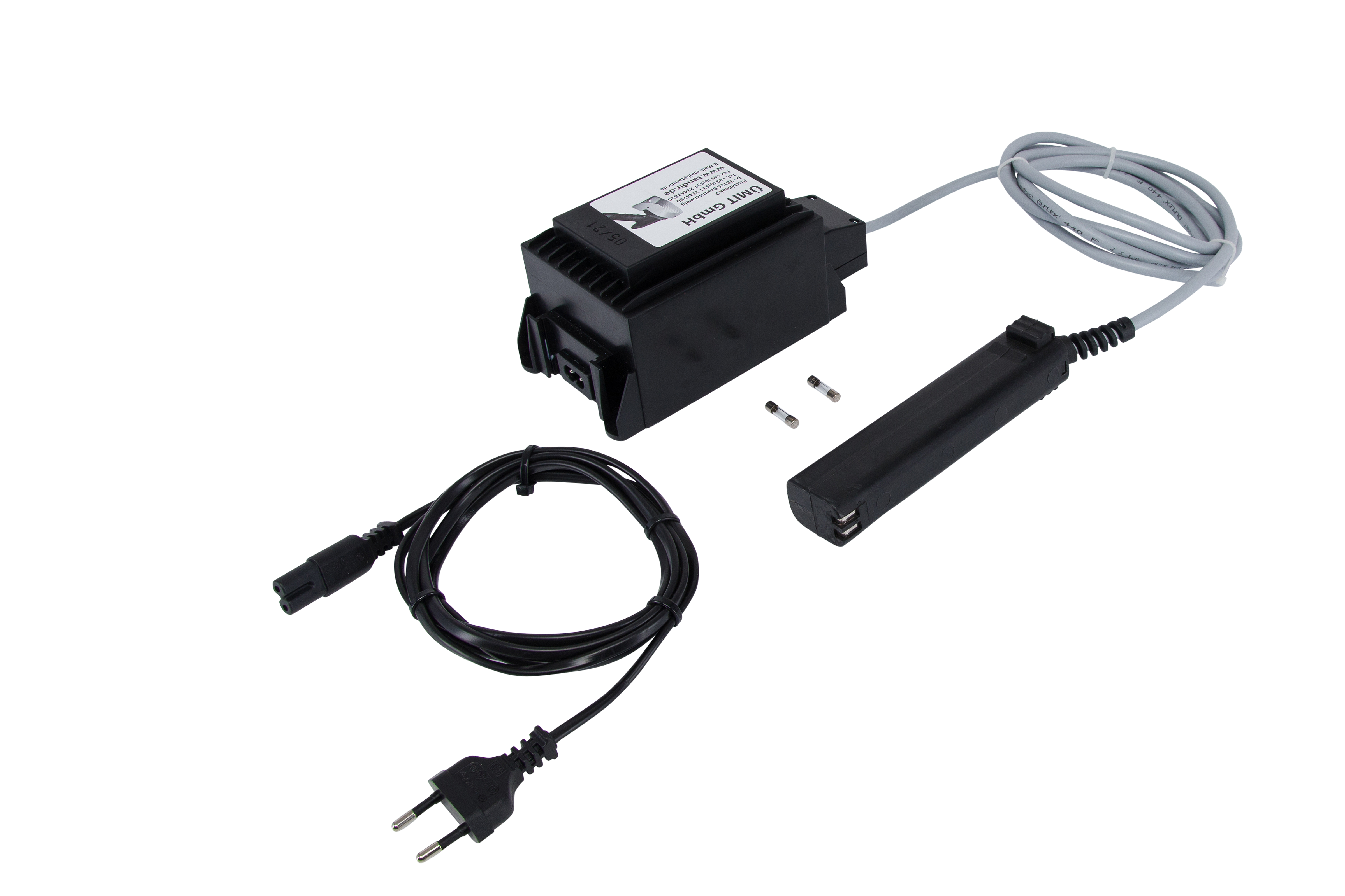 Tischnetzteil 15 VDC  6A (mit Kabel u. Adapter)