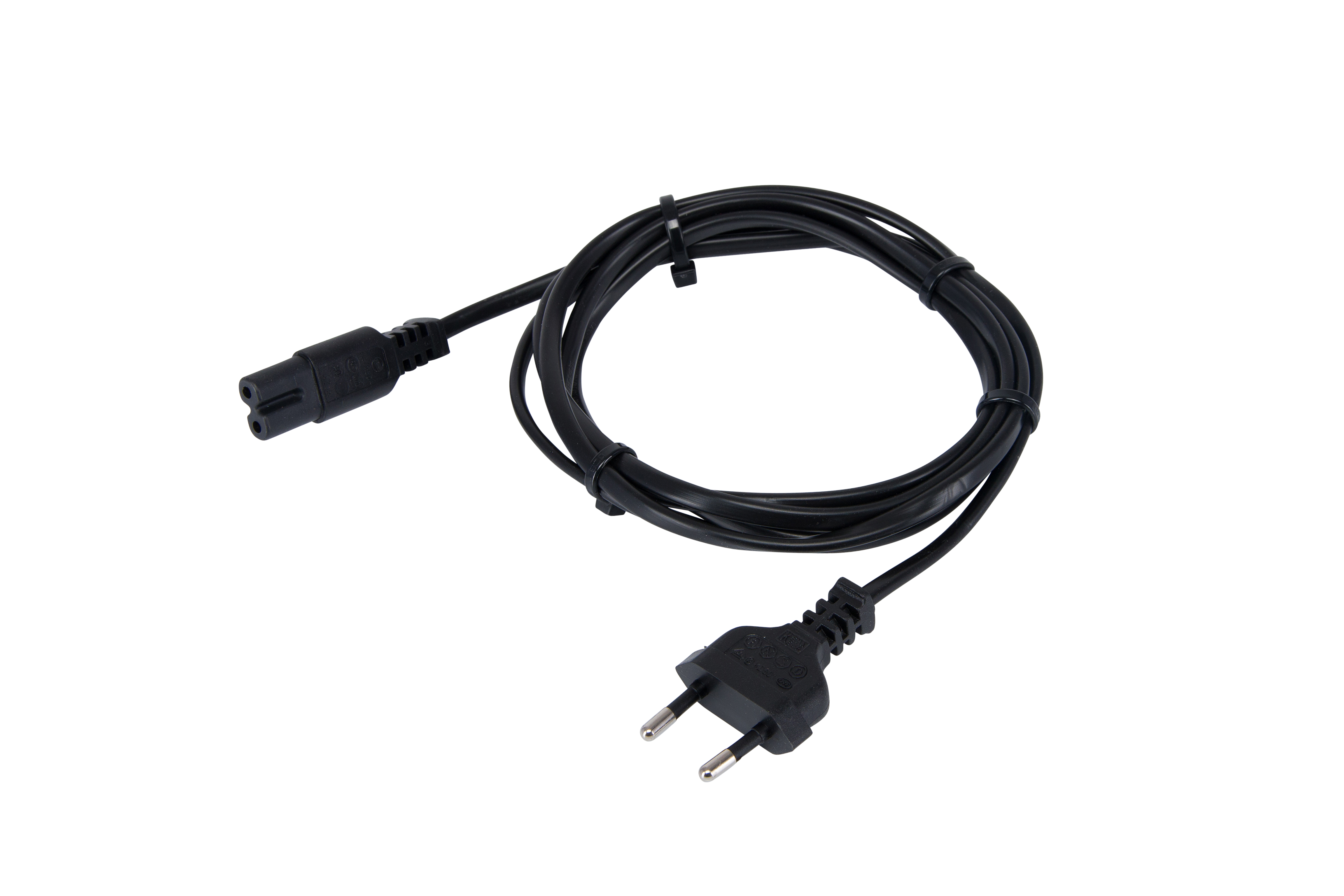 C7 Netzkabel mit Eurostecker 2 m