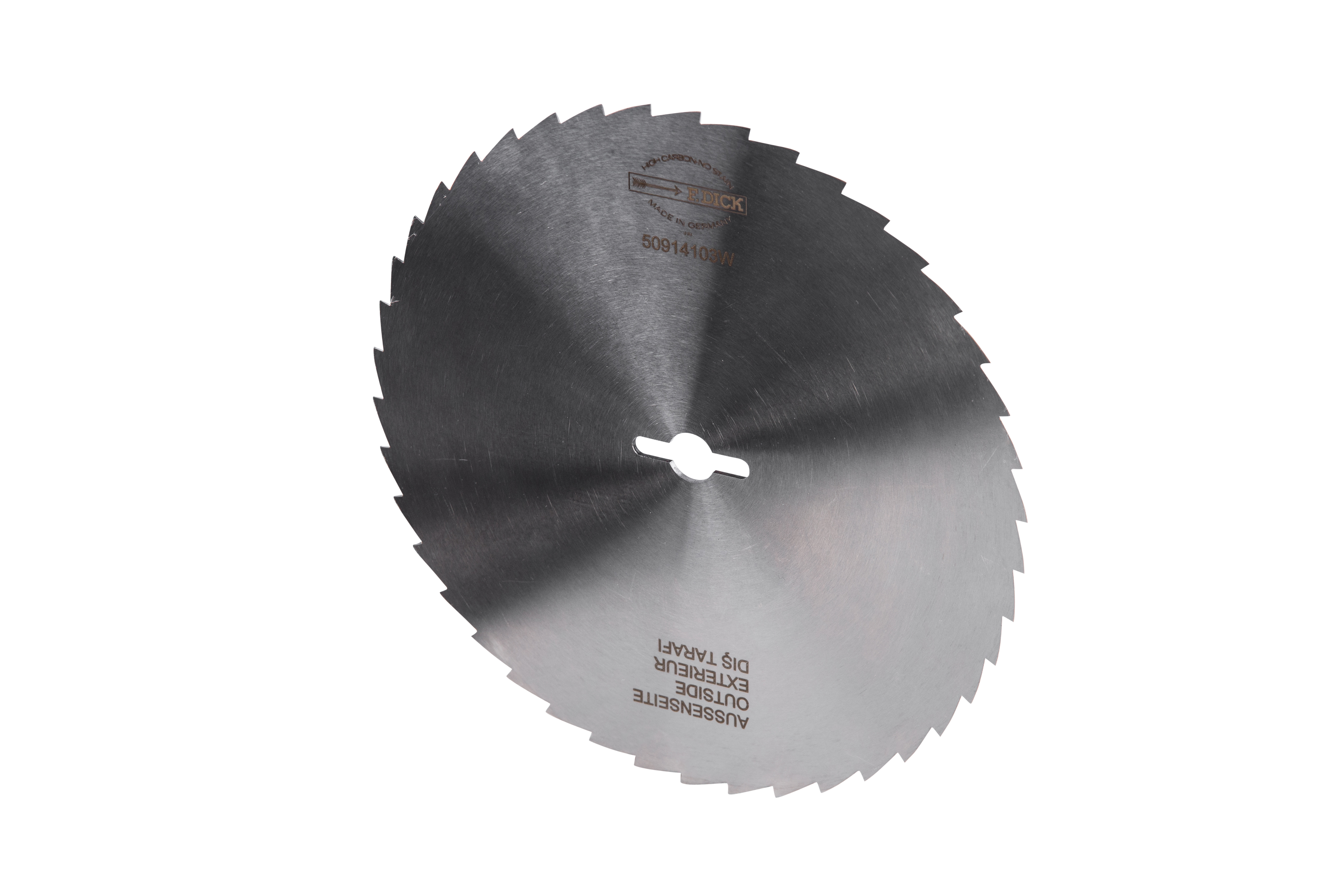 Circle knife DICK® 140 toothed
