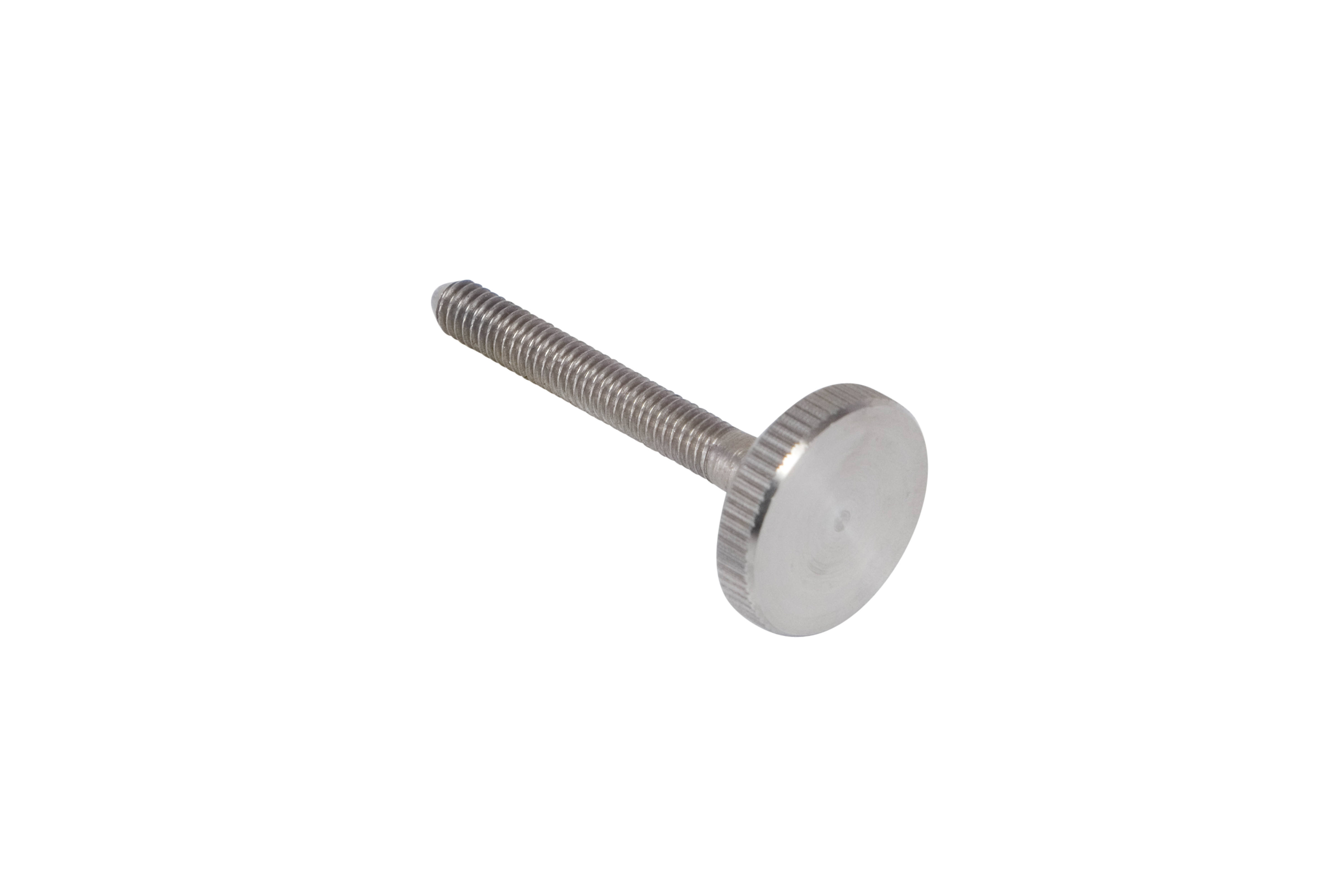 Knurled screw